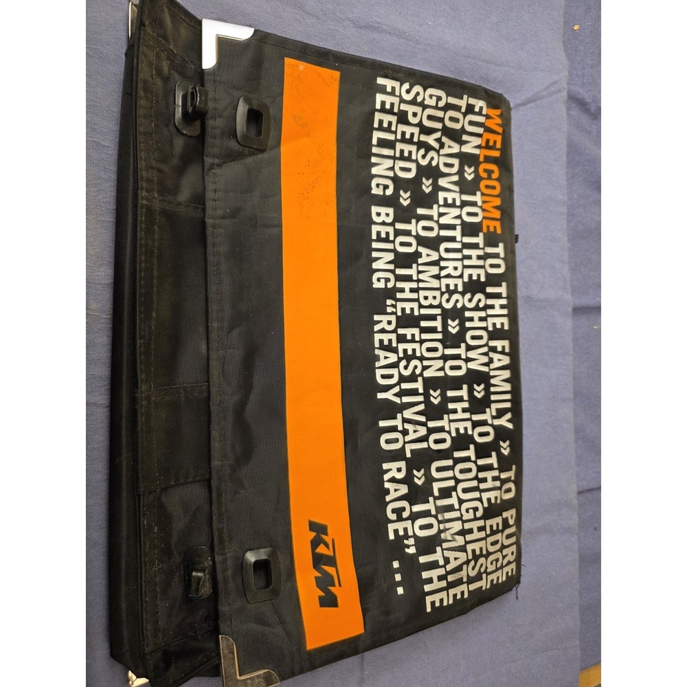 KTM Owner Manual Bag Holder Pouch Storage Folder Motorcycle MX Dirtbike